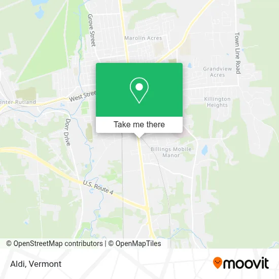 Aldi map