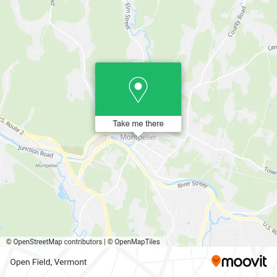 Open Field map