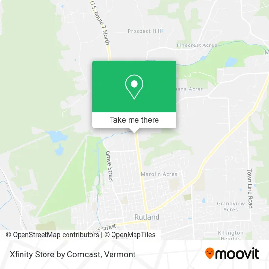 Xfinity Store by Comcast map