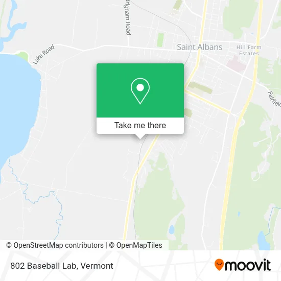 802 Baseball Lab map
