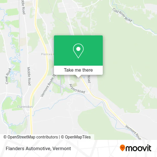Flanders Automotive map