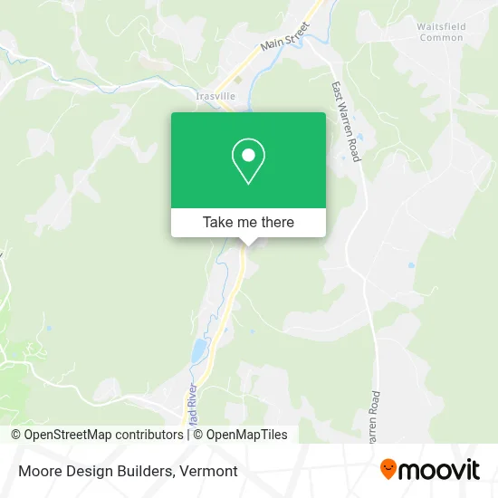 Moore Design Builders map