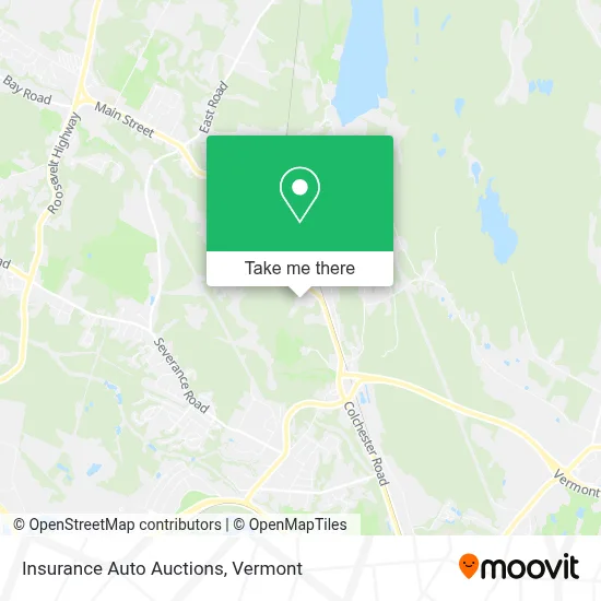 Insurance Auto Auctions map