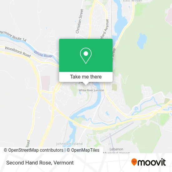 Second Hand Rose map