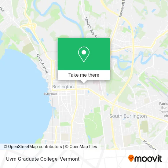 Uvm Graduate College map