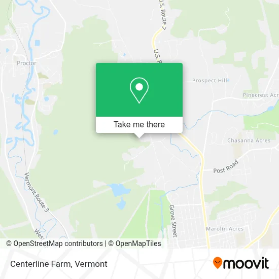 Centerline Farm map