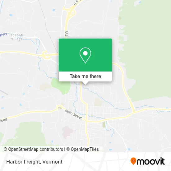 Harbor Freight map