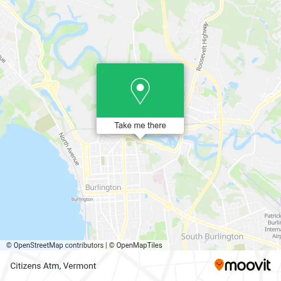 Citizens Atm map