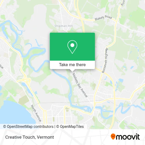 Creative Touch map