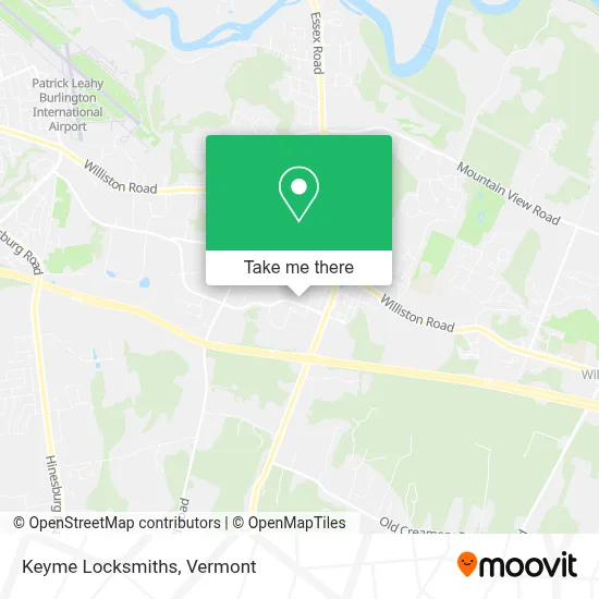 Keyme Locksmiths map