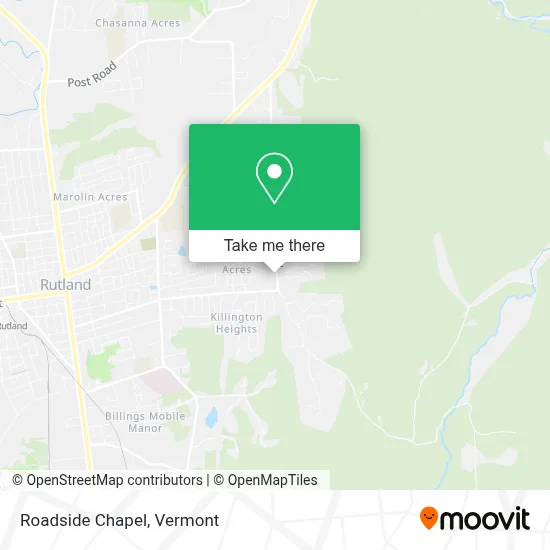 Roadside Chapel map