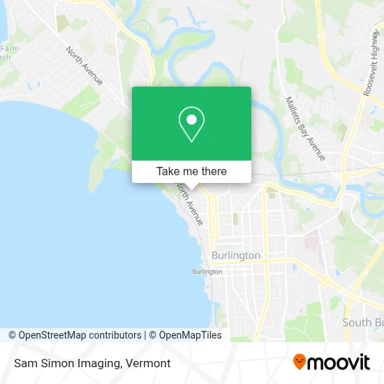 Sam Simon Imaging map