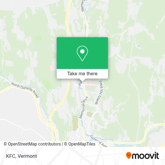 Kfc map