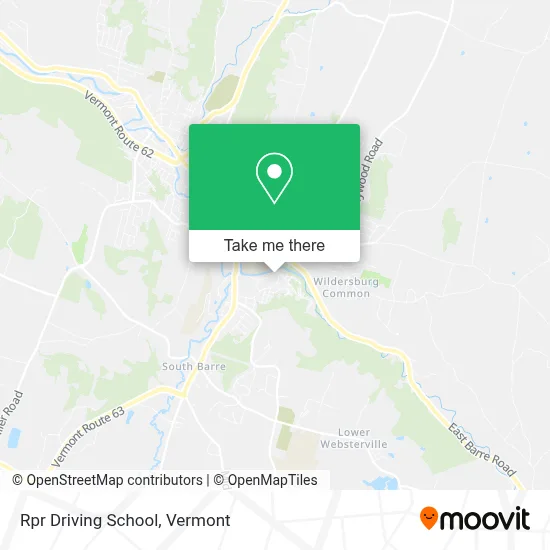 Rpr Driving School map