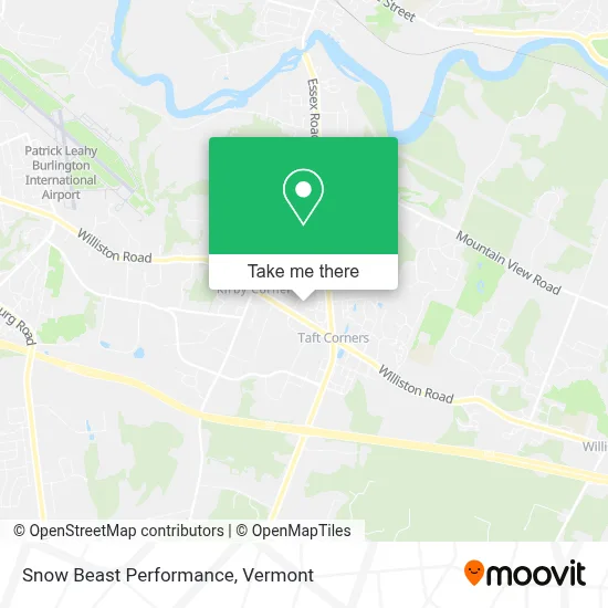 Snow Beast Performance map