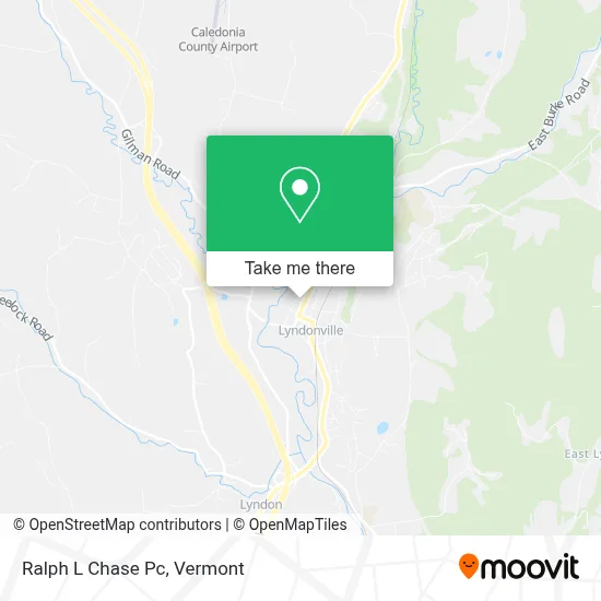 Ralph L Chase Pc map