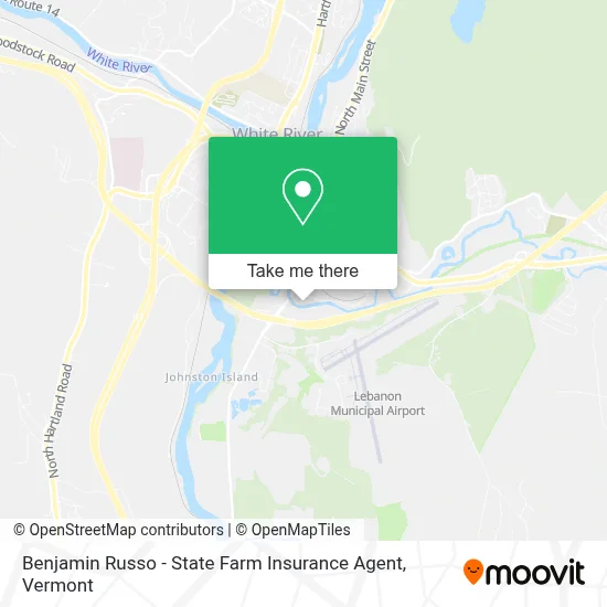 Benjamin Russo - State Farm Insurance Agent map