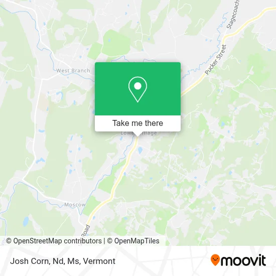 Josh Corn, Nd, Ms map