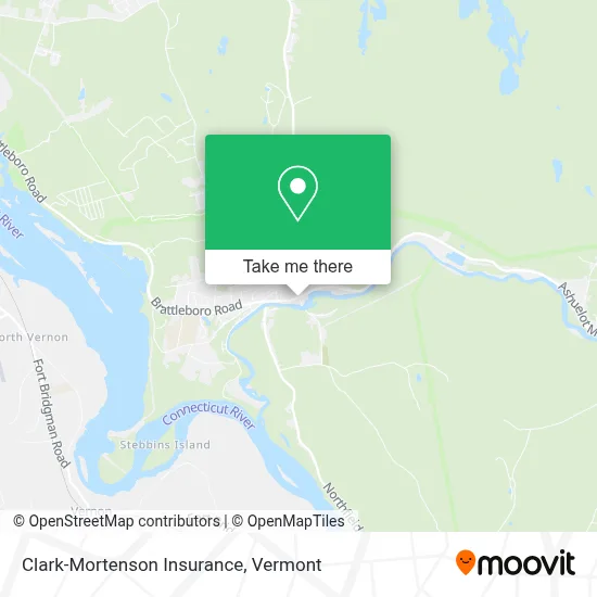 Clark-Mortenson Insurance map