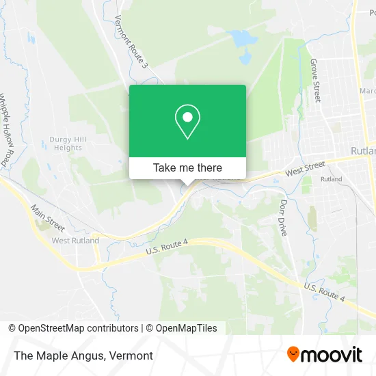 The Maple Angus map