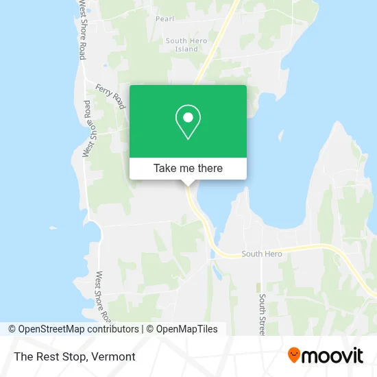 The Rest Stop map