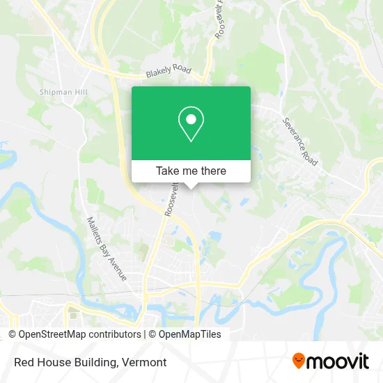 Red House Building map