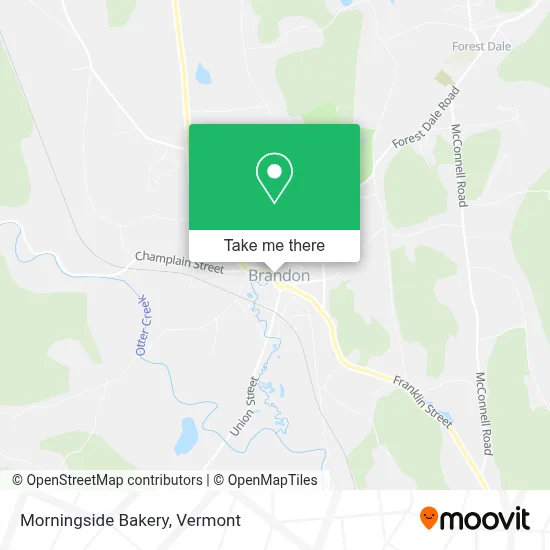 Morningside Bakery map