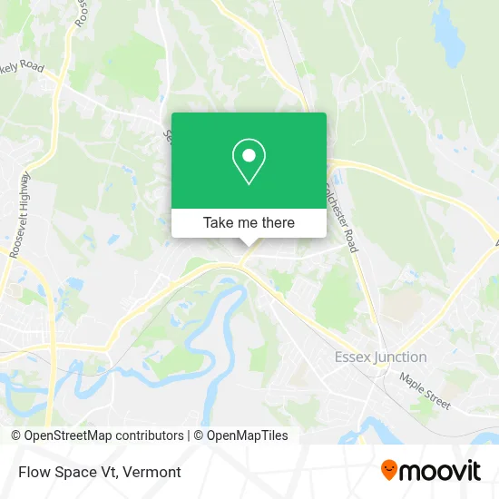 Flow Space Vt map