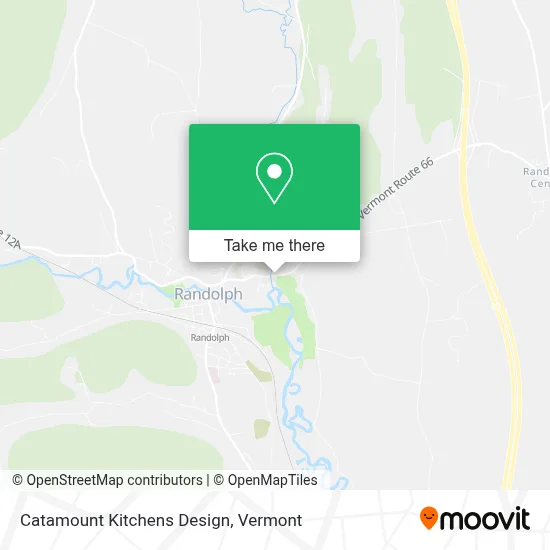 Catamount Kitchens Design map