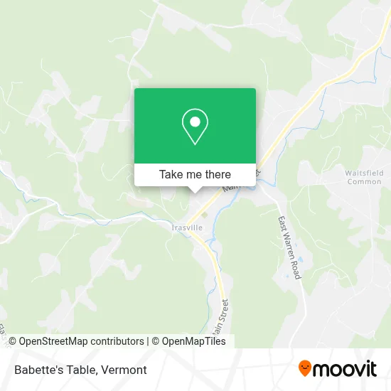 Babette's Table map