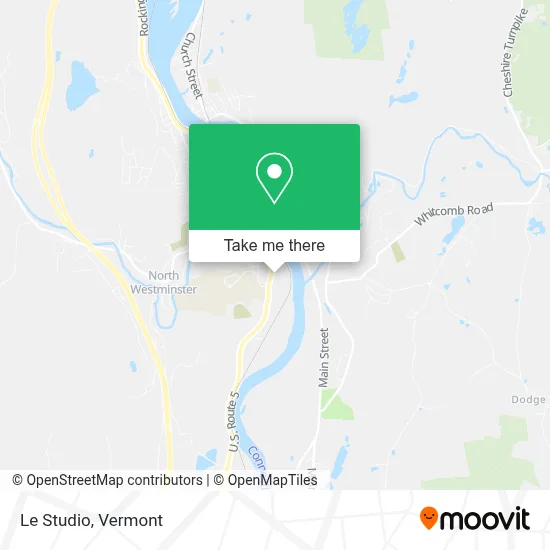 Le Studio map