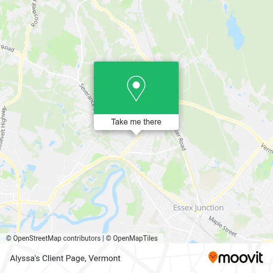 Alyssa's Client Page map