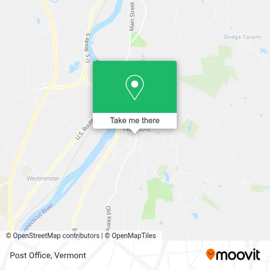 Post Office map