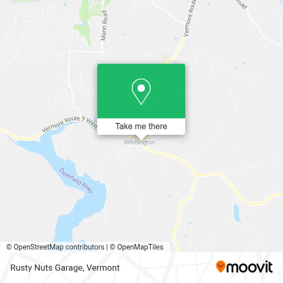 Rusty Nuts Garage map
