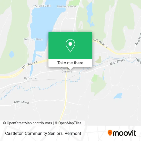 Castleton Community Seniors map
