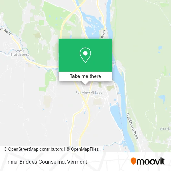 Inner Bridges Counseling map
