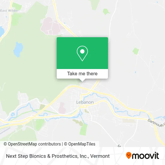 Next Step Bionics & Prosthetics, Inc. map