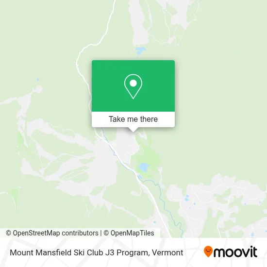 Mount Mansfield Ski Club J3 Program map