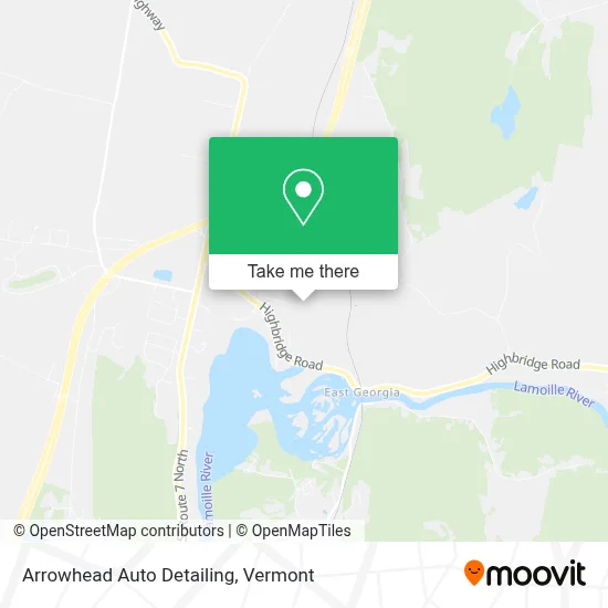 Arrowhead Auto Detailing map