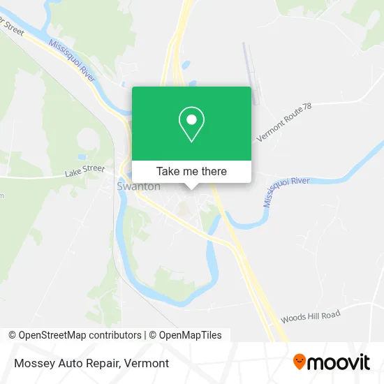 Mossey Auto Repair map