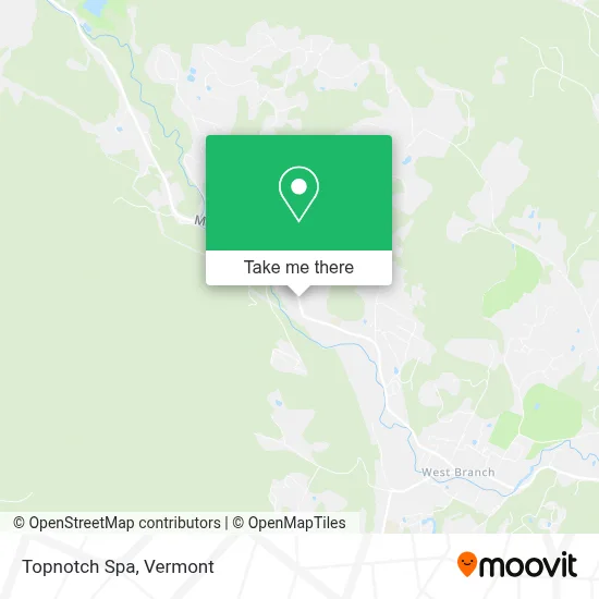 Topnotch Spa map
