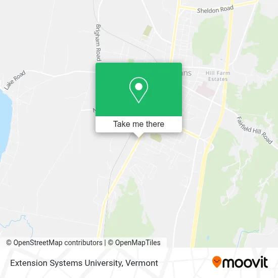Extension Systems University map