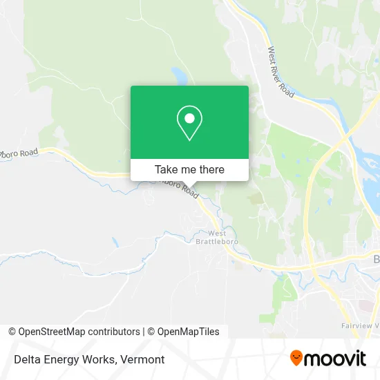 Delta Energy Works map