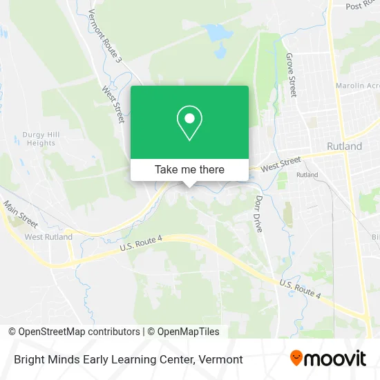 Bright Minds Early Learning Center map