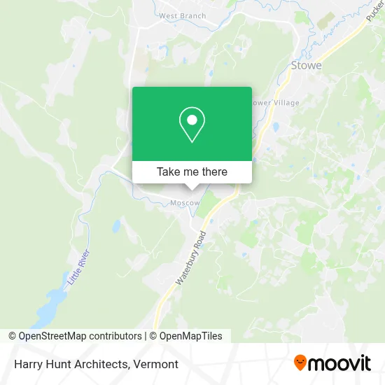 Harry Hunt Architects map