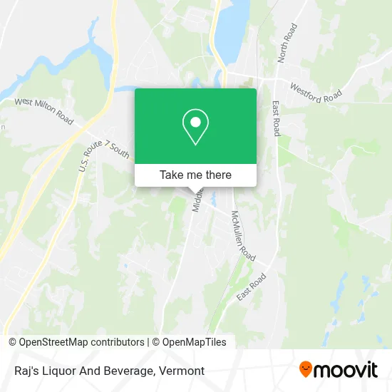 Raj's Liquor And Beverage map