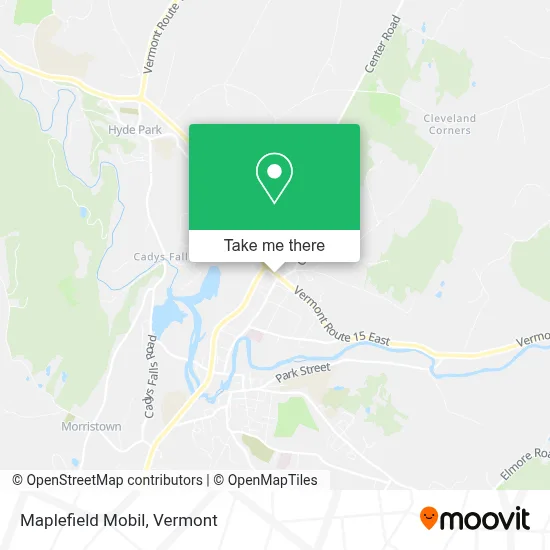 Maplefield Mobil map