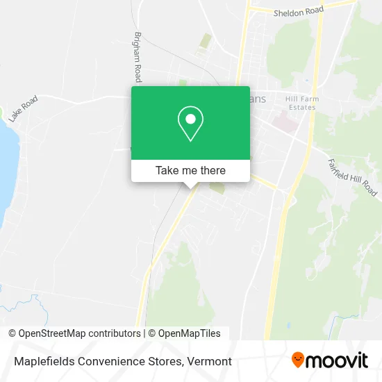 Maplefields Convenience Stores map