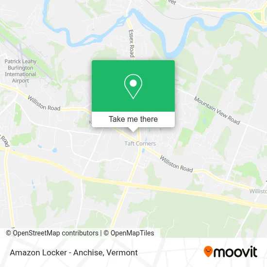 Amazon Locker - Anchise map