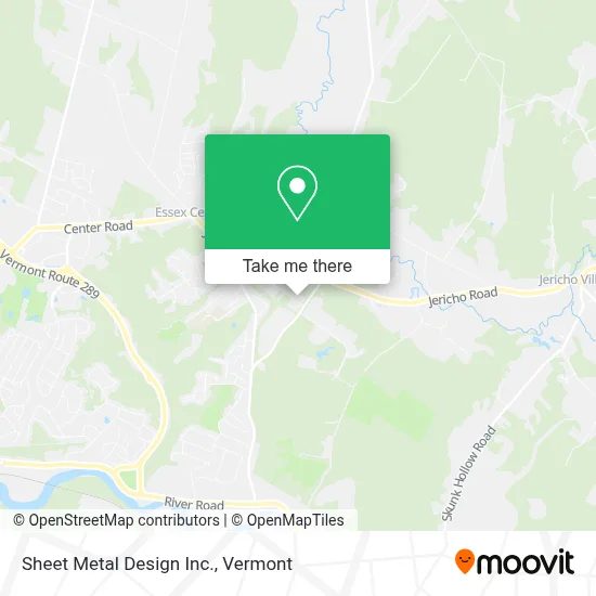 Sheet Metal Design Inc. map